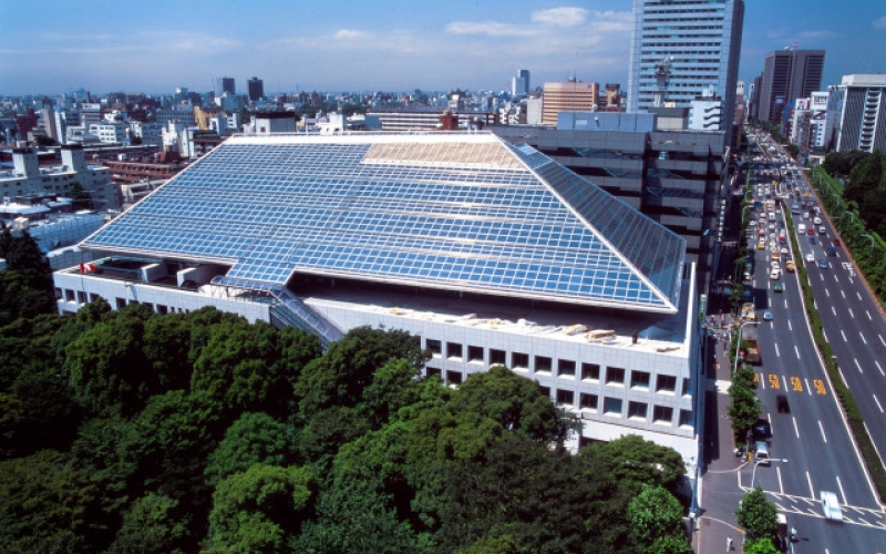 Embassy of Canada to Japan birds-eye view